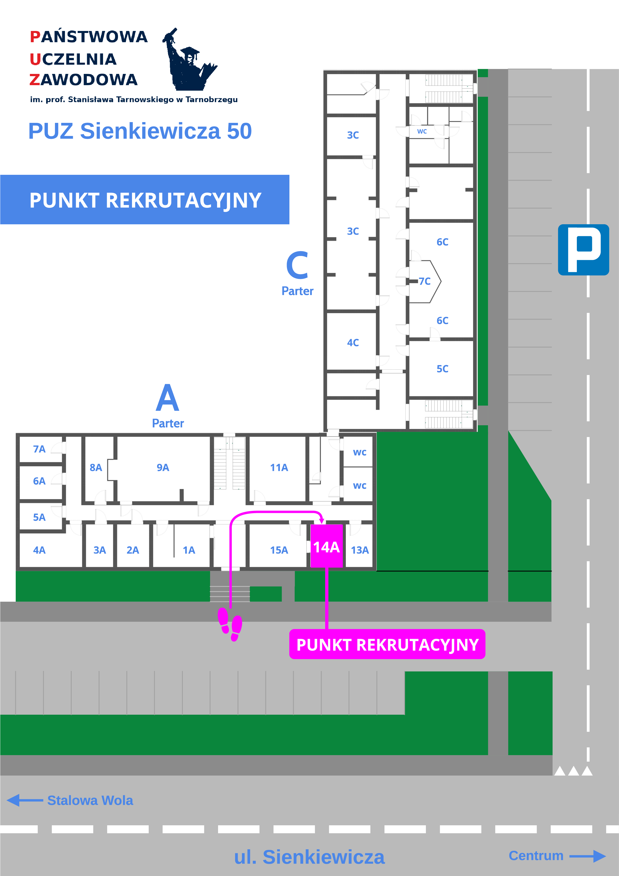 Mapa Punktu Rekrutacyjnego